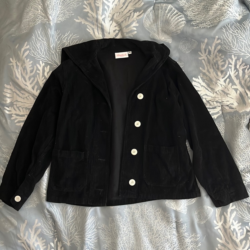 Big Bud Press black sailor corduroy jacket